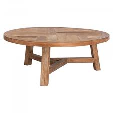 Monastery Round Coffee Table In Solid