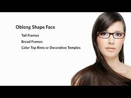 frames for an oblong face shape