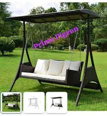 Buy Three Seater Garden Swing Chair At