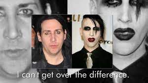 marilyn manson without makeup show him