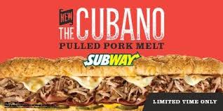 subway cubano sandwich low sodium