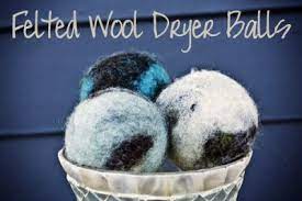 how to make felted wool dryer