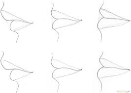 how to draw lips from the side 12