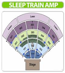 18 Judicious Sleep Train Amphitheatre Seating