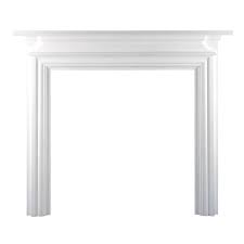 Regent Fireplace Surround Painted White