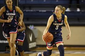 The crafty point guard gave legendary uconn head coach geno auriemma a love tap on her way down the court. Paige Bueckers Uconn Rout Creighton To Win 20th Big East Regular Season Title Bleacher Report Latest News Videos And Highlights