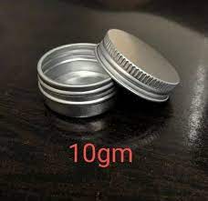 aluminum lip balm container
