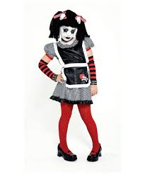 gothic rag doll costume kids costume