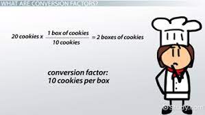 conversion factor in chemistry