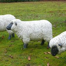 Mini Sheep Statue Jardinchic