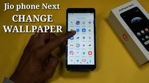 how to change wallpaper in jio phone