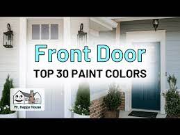 Front Door Paint Colors Design Ideas