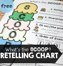 Whats The Scoop Retelling Chart