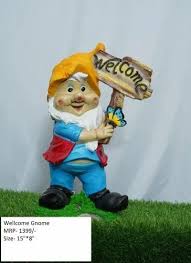 Resin Multicolor Wellcome Gnome For