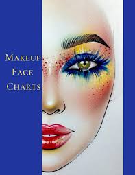 Makeup Face Charts An Muas Professional Blank Paper