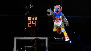 The clippers mascot looks like toucan sam on lsd #clippersmascot. New Clippers Mascot Chuck The Condor Isn T That Bad Is He