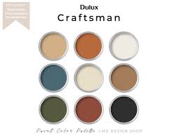 Craftsman Dulux Paint Color Palette