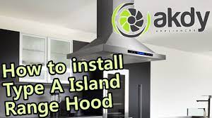 Maybe you would like to learn more about one of these? Akdy Island Mount Range Hood Installation Tutorial Type A How To Youtube
