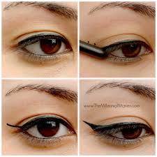 how to apply winged liner the quick