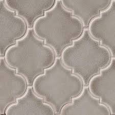 Msi Highland Dove Gray Arabesque Tile