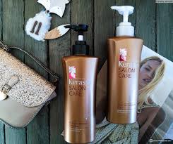 Bộ dầu gội xả Kerasys Salon Care Nutritive - Dành cho tóc hư tổn Hàn Quốc  600ml tặng kèm móc khoá