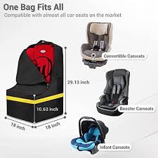 Roomy Gate Check Carseat Cover Backpack