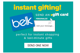 Inspect gift card packaging if the packaging looks tampered with or the pin is revealed, turn the gift card into the cashier and pick a different card. Gift Cards Belk