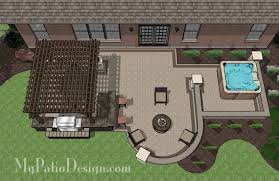 Diy Patio Plan With Seating Walls