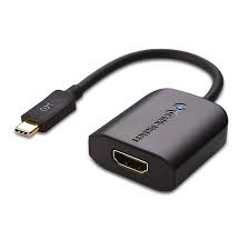 Amazon Com Cable Matters Usb C To Hdmi Adapter Usb C To Hdmi Adapter Supporting 4k 60hz And Hdr Thunderbolt 3 Port Compatible With Macbook Pro Dell Xps 13 15 And More Computers