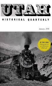 Utah Historical Quarterly Volume 26 Number 1 1958 By Utah