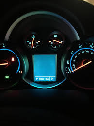 2011 Cruze Ltz Digital Speedometer Vanished Chevrolet
