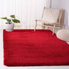 red plain micro gy carpets size 5 7