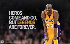 Kobe bryant is an nba professional american basketball player who played as an offensive defender for the los angeles lakers team. Text Heroes Nba Basketball Kobe Bryant Los Angeles Lakers Logos Hd Desktop Background