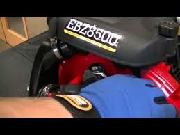 Redmax Ebz8500 Backpack Blower Maintenance Spark Plug And