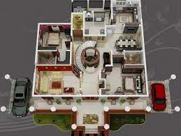 3d Floor Plan Luxury House Plans 3d