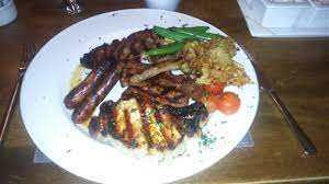 olive garden mixed grill steak pork