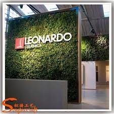 Synthetic Grass On Wall Plant Decor