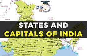 states and capitals of india list