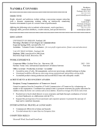 Current College Student Resume Examples