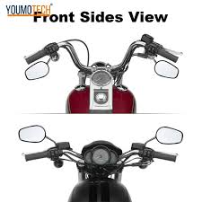 8mm motorcycle rearview side mirrors