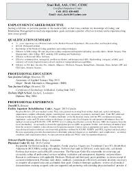 Certified Medical Coder Resume Bell Certified Outpatient Coder Cell
