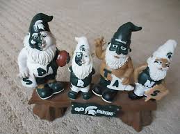 Michigan State Spartans Gnome Fans On