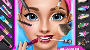 dress up nail salon makeover game