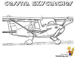 So a fighter plane doesn't always fight. Awesome Airplane Coloring Page Military Free Private Planes