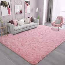 noahas soft fluffy area rug for living