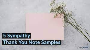 Sympathy bouquets are a beautiful way to show love and support for you and your family after a loss. 5 Sample Sympathy Thank You Notes Simplynoted