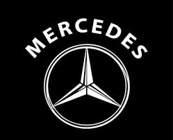 mercedes brand logo car symbol with