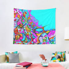 Tapestry With My Art Abstractart By