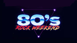 Put it on shuffle and enjoy! 80s Rock Weekend