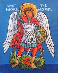 St. Michael the Archangel Painting by Candy Mayer | Pixels